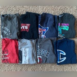 Boys size Medium 8/10 t-shirt bundle